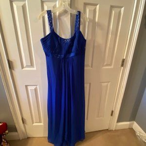 Royal Blue Prom or formal dress.  Size 14